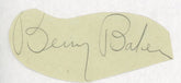 Paint Your Wagon, Benny Baker original signature